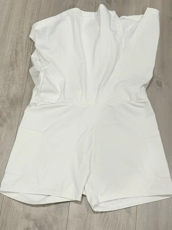White Athletic Skort Size M Size M - Image 6