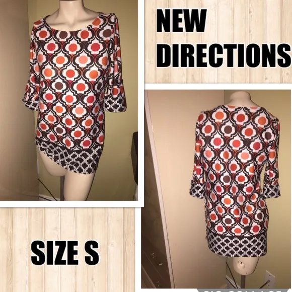 💕NEW DIRECTIONS BLOUSE SIZE S 💕BUNDLE & SAVE💕 - Image 2