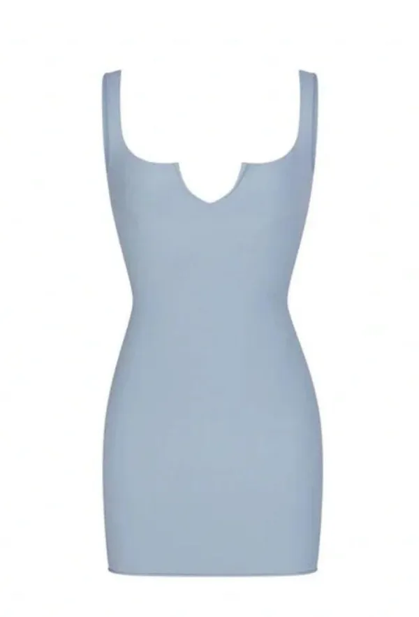 SKIMS Raw Edge Mini Dress - Image 4