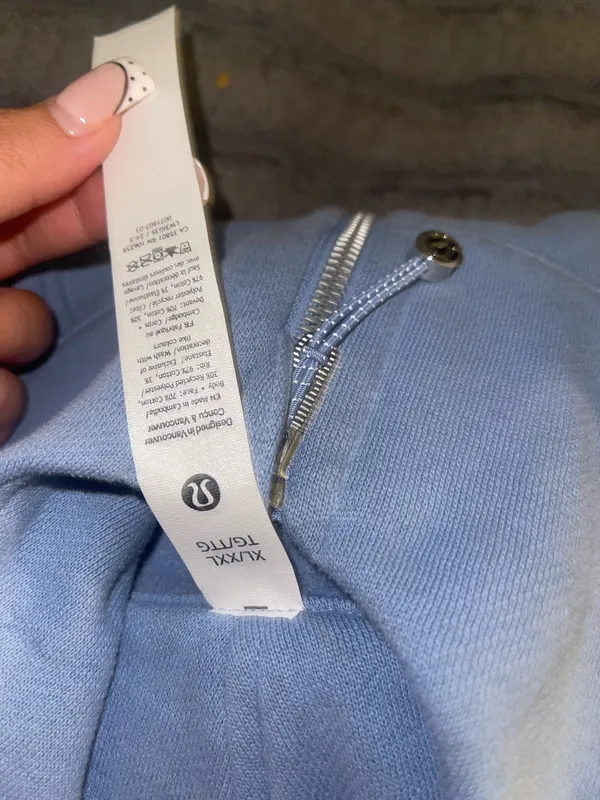 Blue Lululemon Scuba Hoodie - Image 3