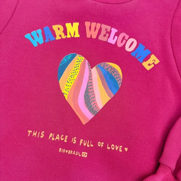 Farm Rio X Anthropologie Warm Welcome Sweatdress Sweatshirt Dress Burgundy Red - Image 9