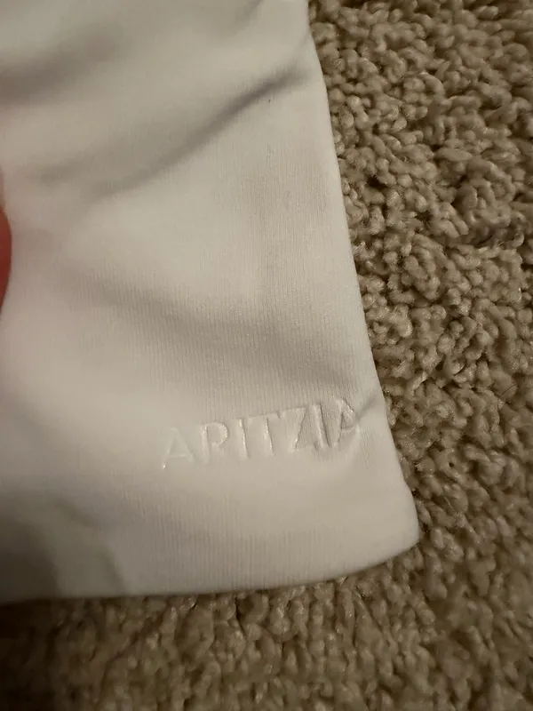 Aritzia Contour Top White xs - Image 3