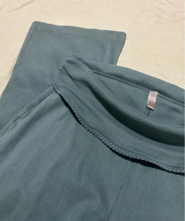 FP movement Teal Fold over High waisted Flare Pants - Image 7