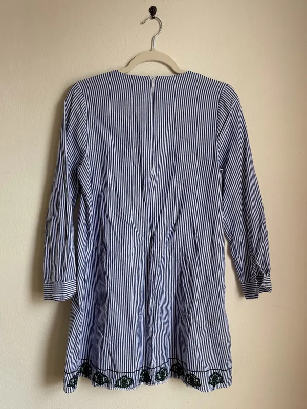 Anthro Lili’s Closet Stripped Andon Swing Dress - Image 5