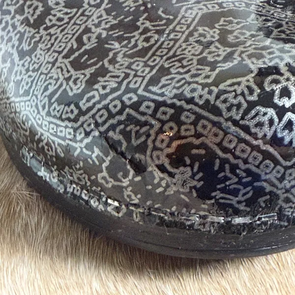 Dansko Glitzy Patent Leather Classic Clog Size 38 B54‎ - Image 6