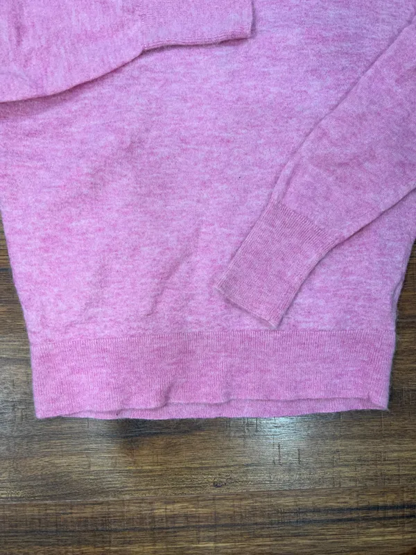 ZARA Pink Wool Alpaca Long sleeves Sweater Sz S - Image 3