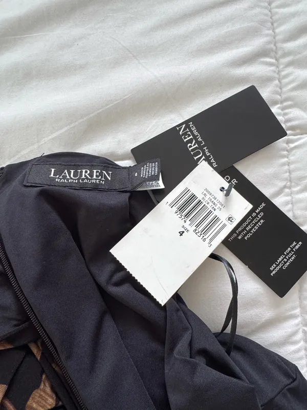 New Lauren, Ralph Lauren wrap dress size 4 - Image 5