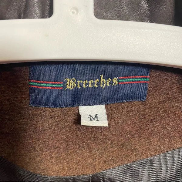 Breeches Lambswool Cashmere blend Vintage Zip Jacket Size M - Image 7