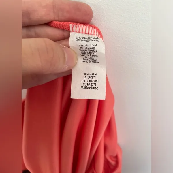 21 Saints Women’s Wide Leg Pants Coral Size medium - Image 4