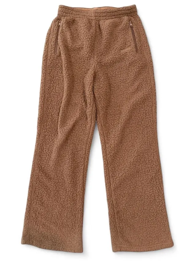 SKIMS Teddy Sherpa Wide Leg Lounge Track Pants Medium - Image 2