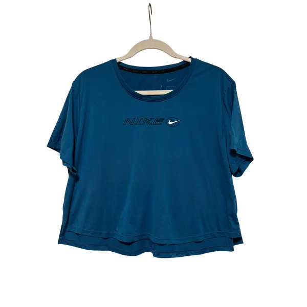 Nike Blue Dri-Fit XL Short Sleeve T-Shirt - Image 2