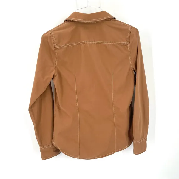 MADEWELL Darted Button-Up Shirt in (Re)generative Chino Western Long Sleeve - Image 10