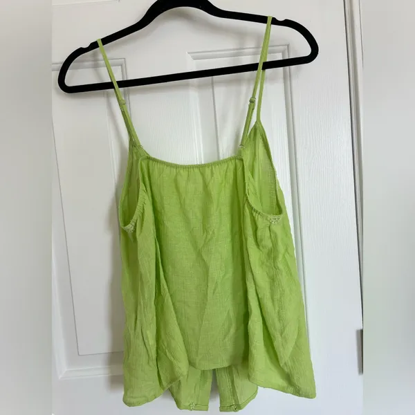 MINE boutique tank lace cami Green Size L - Image 8