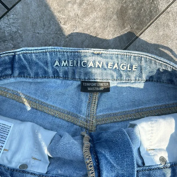 Ripped jeans shorts - Image 3