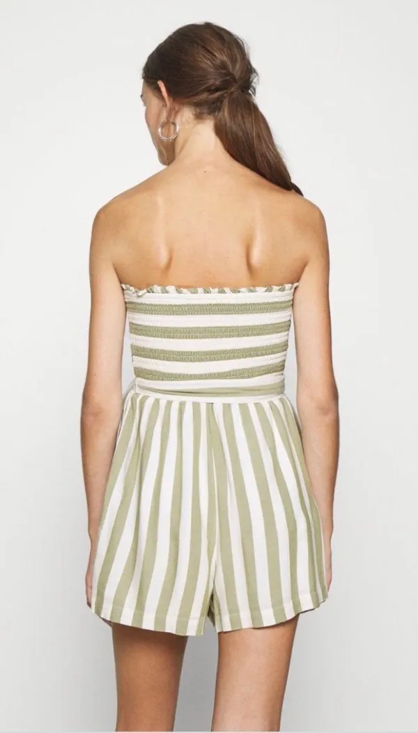 American Eagle Outfitters Smocked Tube Romper - Image 3