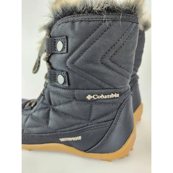 Columbia‎ Women's Girl's Minx Shorty III Black Waterproof Snow Boot 5 Tag SZ 5.5 - Image 6