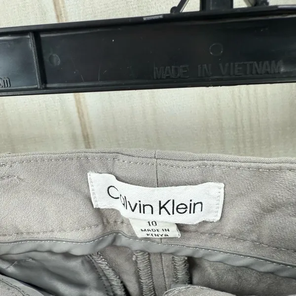 Calvin Klein Women’s 10 Grey Dress Pants - Image 2