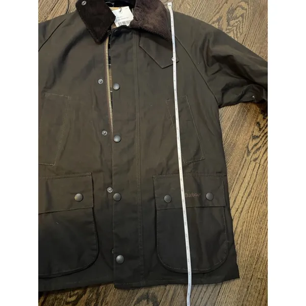 Barbour Classic Bedale Wax Jacket Olive Sz 32 Unisex NWT $425 - Image 13