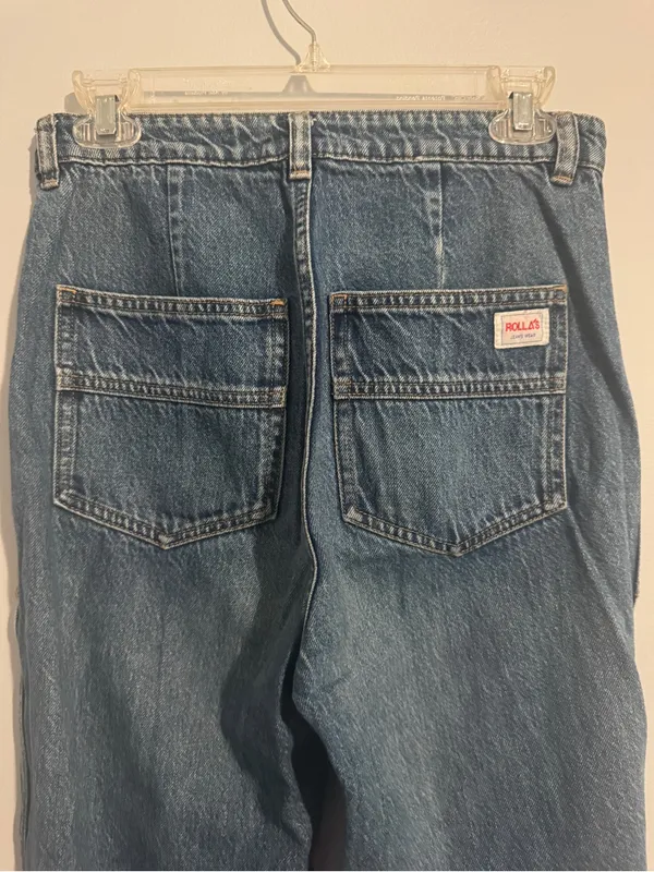 ROLLA'S Heidi High-Rise Straight Leg Jeans - 27 - Image 5