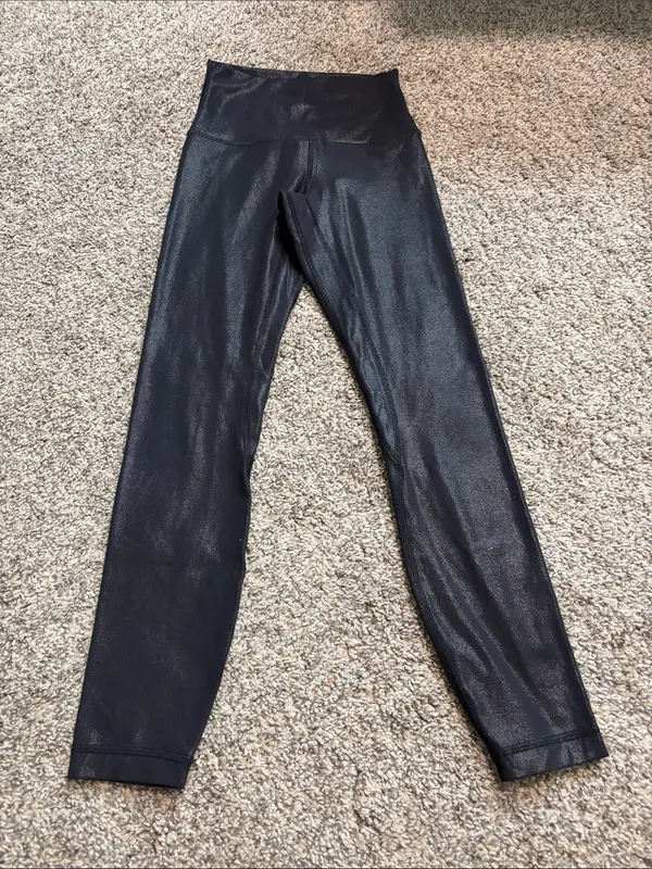 Lulus Lululemon Align High-Rise Pant 25" *Shine size 2 - Image 2