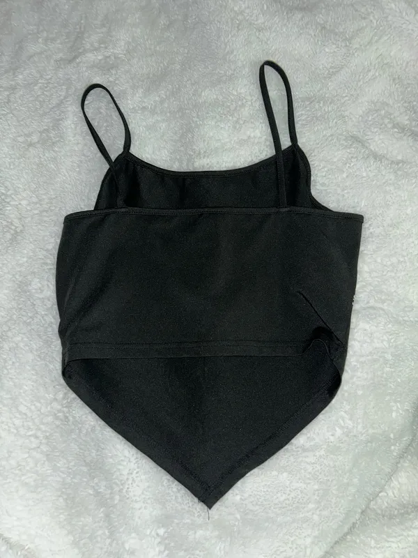 SheIn NWOT Black Paisley Print Bandana Cami Top - Image 2
