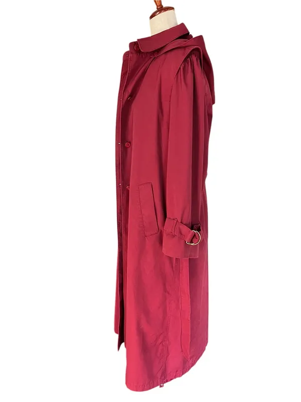 vintage Misty Harbor hooded all-weather trench coat - Image 9