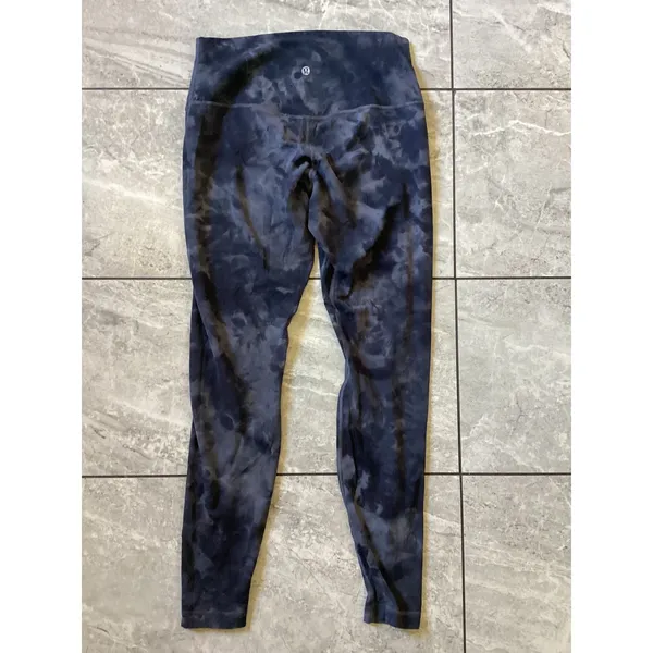 Lululemon Align High Rise 25 Pant Diamond Dye Pitch Grey Graphite Grey Size 10 - Image 2