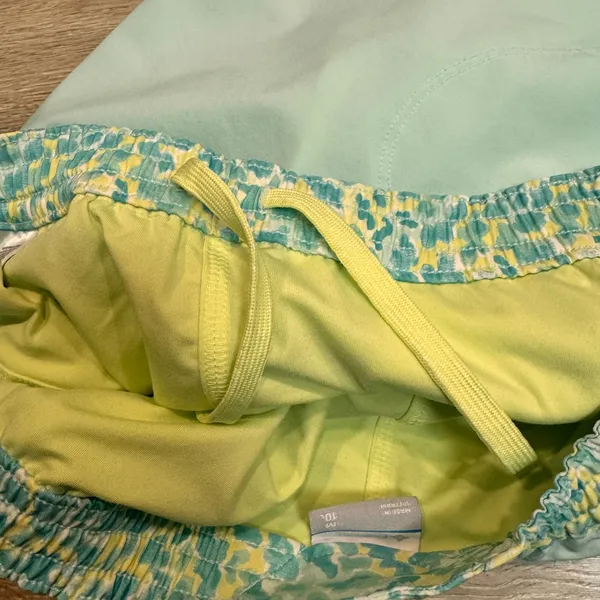 Columbia Womens Mint Green Floral Waist Golf Skort 10L Medium Built in Short‎ - Image 7