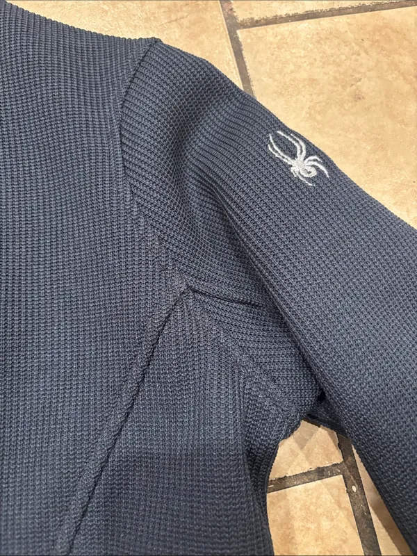 SPYDER Endure Navy Full Zip Mid-Weight Stryke Jacket - Image 4