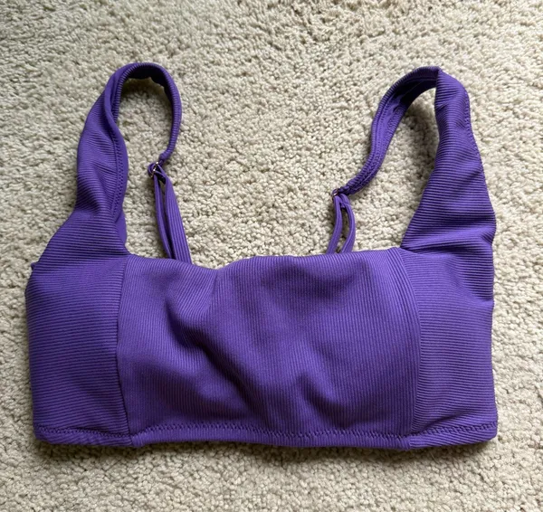 Bar lll Purple Swimsuit Top - Image 2