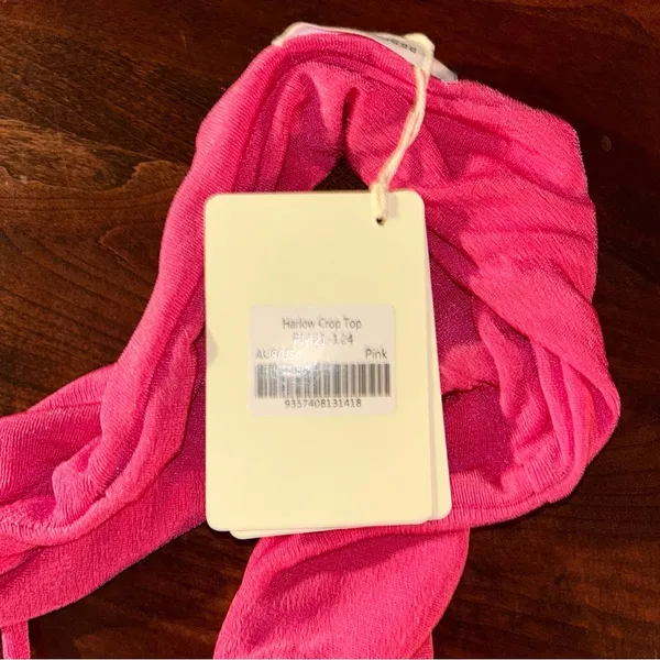 Peppermayo Harlow Crop Top - Hot Pink NWT - Image 4