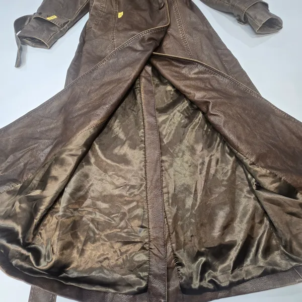 AFRM Saint Trench in Washed Brown Size XS - Image 4
