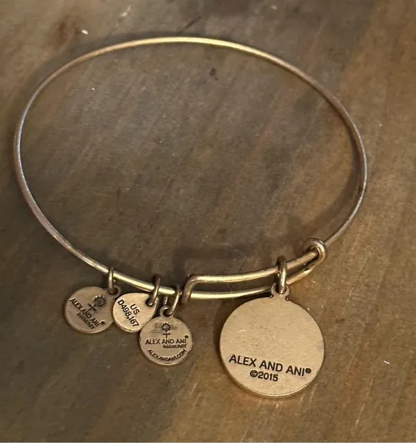 Alex and Ani Claddagh charm bangle bracelet - Image 5