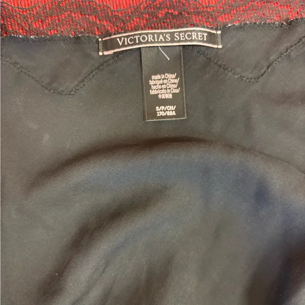 Victoria's Secret Black and Red‎ Camisole - Image 2