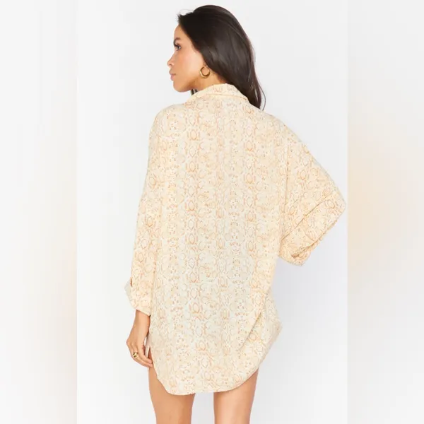 Show me your‎ mumu Johns Button Down Shirt size xs NWT - Image 2