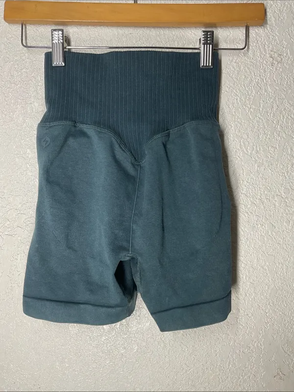 Popflex flex workout green shorts XS - Image 3
