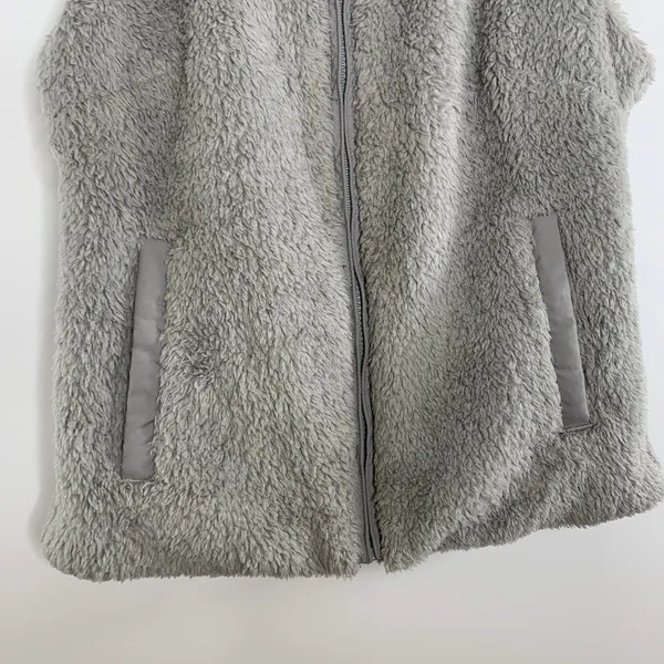 Patagonia Los Gatos Fleece Vest Size Medium Grey Womens Full Zip - Image 5