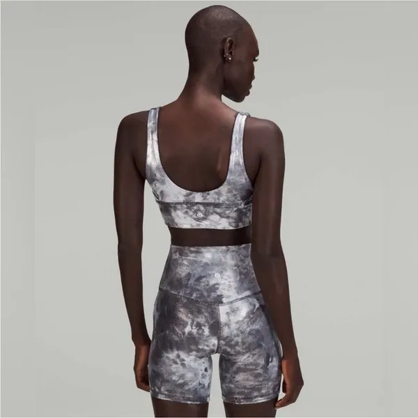 Lululemon Align Light‎ Support A/B Bra 6 Diamond Dye Starlight Pilates Princess - Image 4