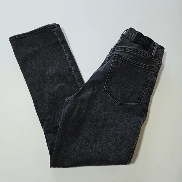 Abercrombie & Fitch Black 90s Straight Ultra High Rise Jeans Size 28/6 - Image 2