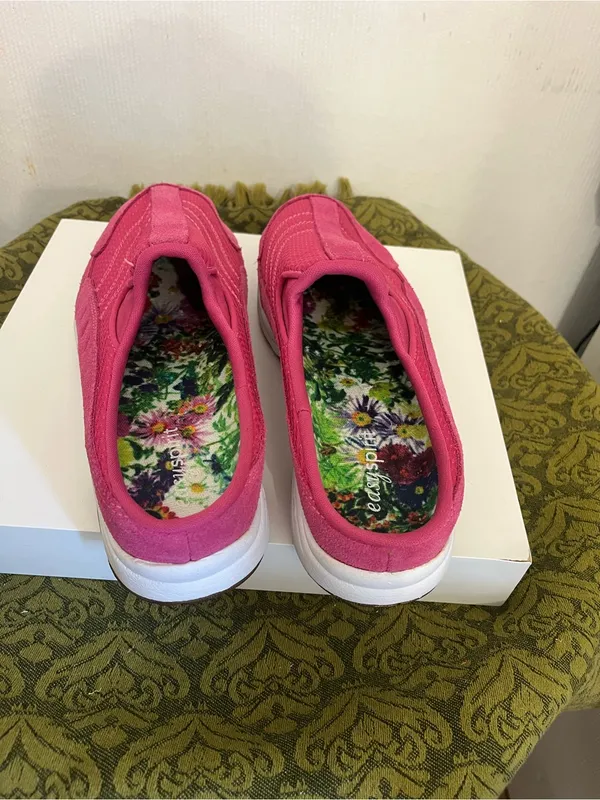 Easy Spirit Women’s Slip-On Sneakers in Fuchsia - Image 4