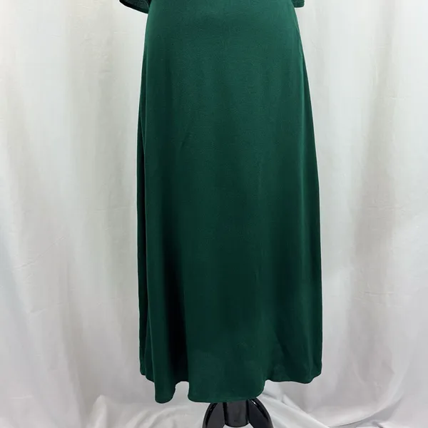 Reformation Benny Dress 4 Green Cut Out Flutter Sleeve Maxi Cali-Cool Bobo Chic - Image 4