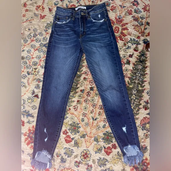 KanCan High Rise Ankle Skinny Jeans - Image 3