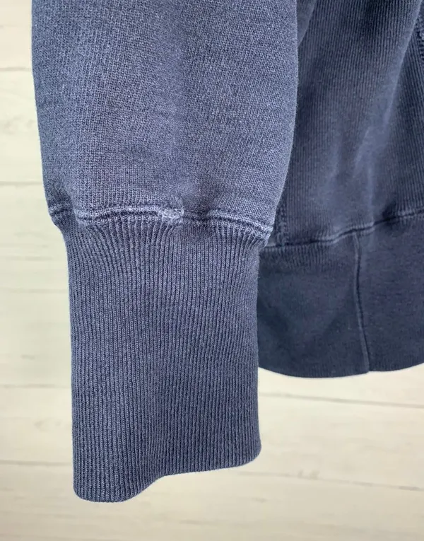 Vintage Champion Reverse Weave Sweatshirt Crewneck Large Blue Embroidered Women - Image 12