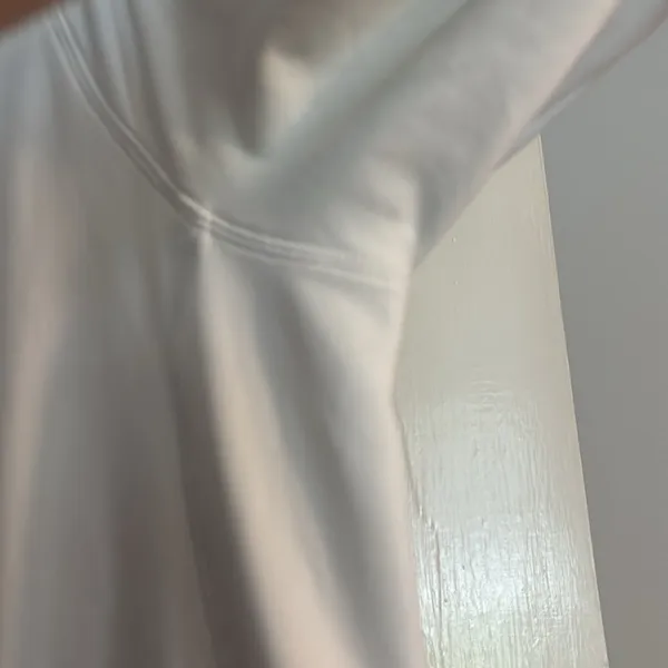 Women's White Lucy Exercise Jacket Size XL - Image 4