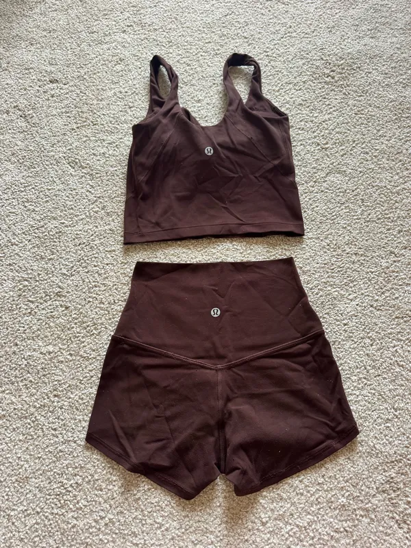 Brown lululemon set - Image 2