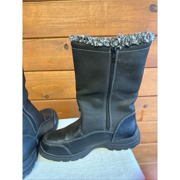 Weatherproof Delta Winter boots Sz 7.5 Black - Image 5