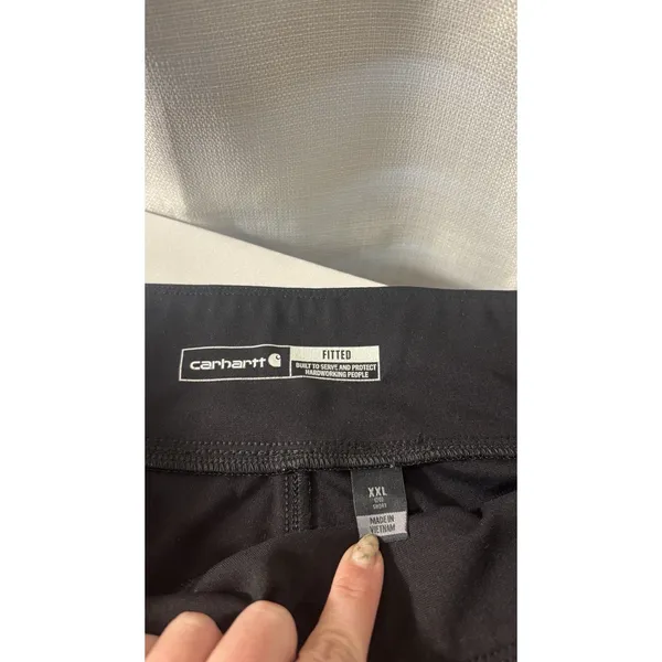 Carhartt Force Black Fitted Utility Leggings‎ Women XXL (20) Short Work Pants - Image 2