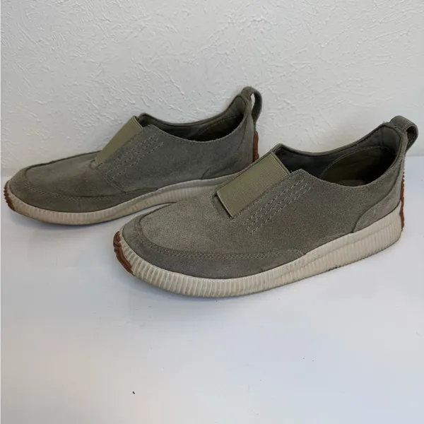 Sorel Out N About Plus Slip-On Shoes Green Size 7 - Image 5