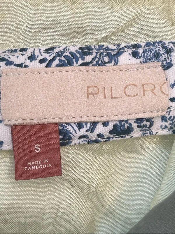 Anthropologie Pilcro Green Swing Puffer Jacket Sherpa Fleece Sleeve Coat Size S - Image 7