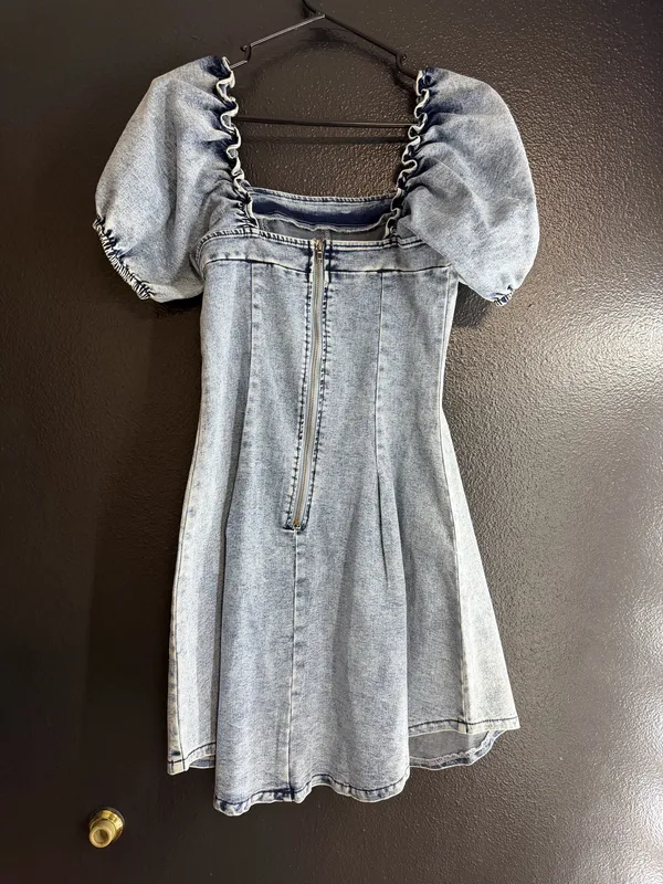 Denim dress Blue - Image 2